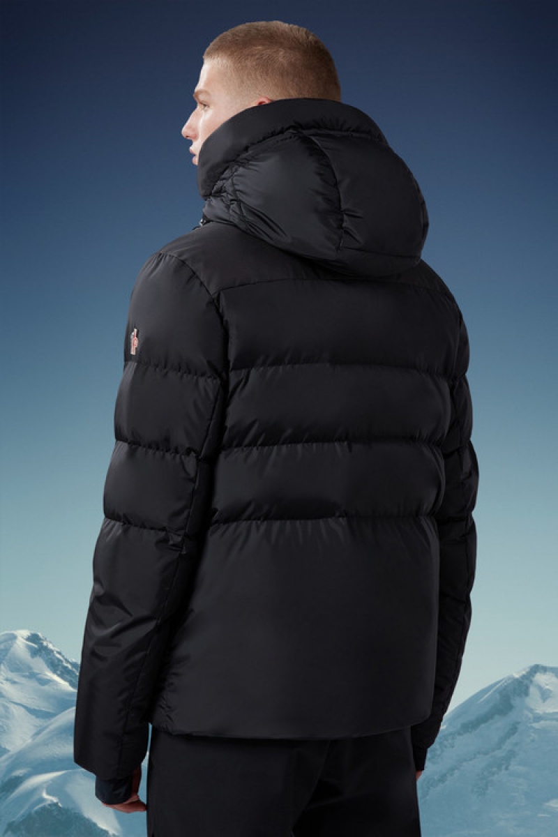 Chamarra Moncler Rodenberg Hombre Negros | KASU-98362