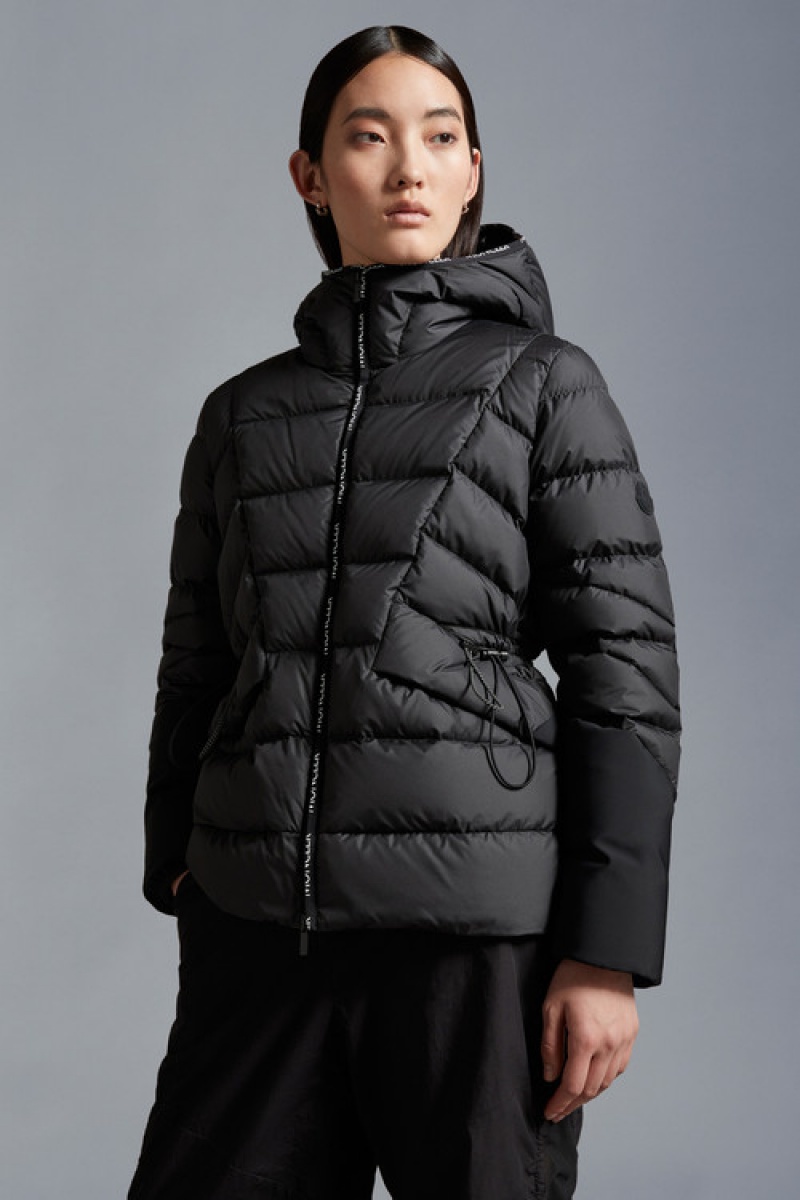 Chamarra Moncler Sittang Mujer Negros | CYMB-20697