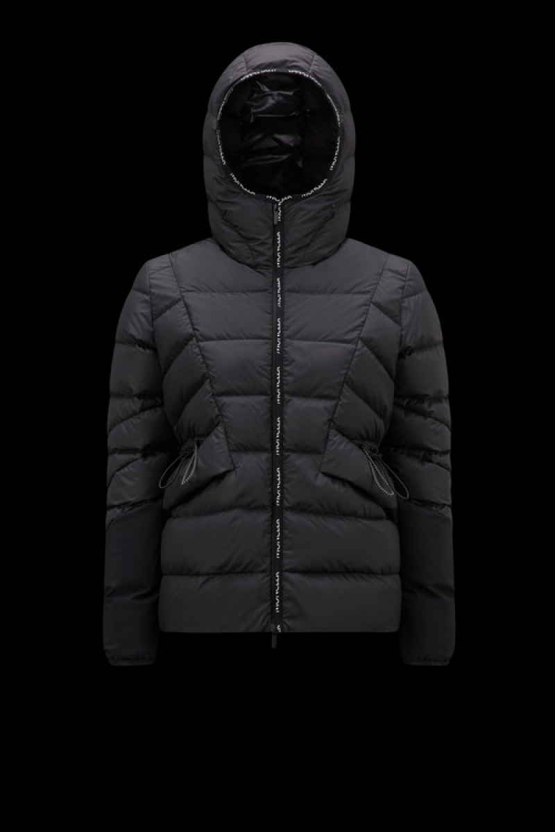 Chamarra Moncler Sittang Mujer Negros | CYMB-20697