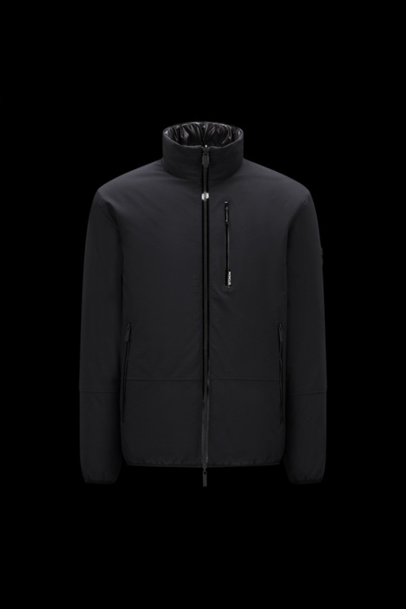 Chamarra Moncler Tavy Reversible Hombre Negros | KVBY-91238