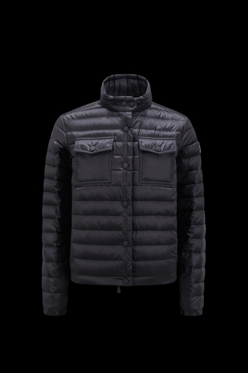 Chamarra Moncler Vinzier Mujer Negros | QUGT-69824