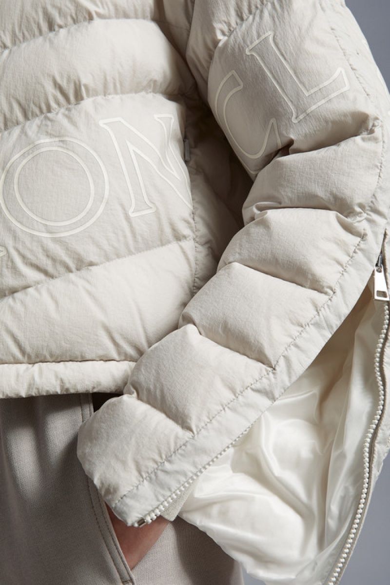 Chamarra Moncler Vonnes Mujer Grises Claro | TLYO-83016