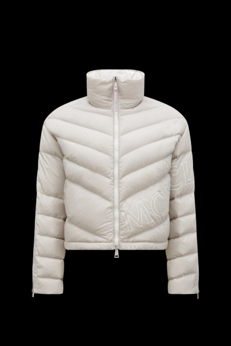 Chamarra Moncler Vonnes Mujer Grises Claro | TLYO-83016