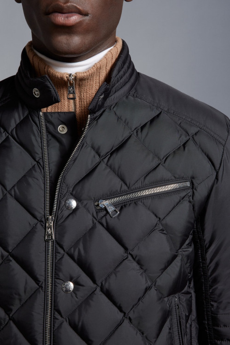 Chamarra Moncler Vulpie Hombre Negros | ZHQI-93842