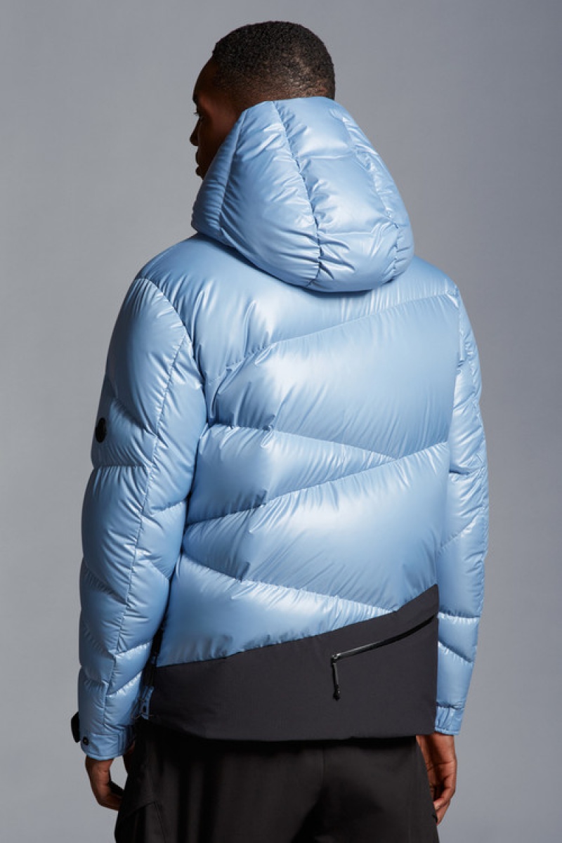 Chamarra Moncler Yonne Hombre Azules | GYNV-82709