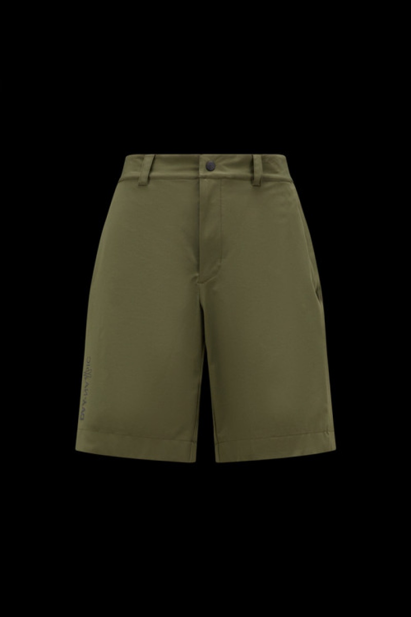 Short Moncler Bermuda Hombre Verdes Oscuro | USLP-36427