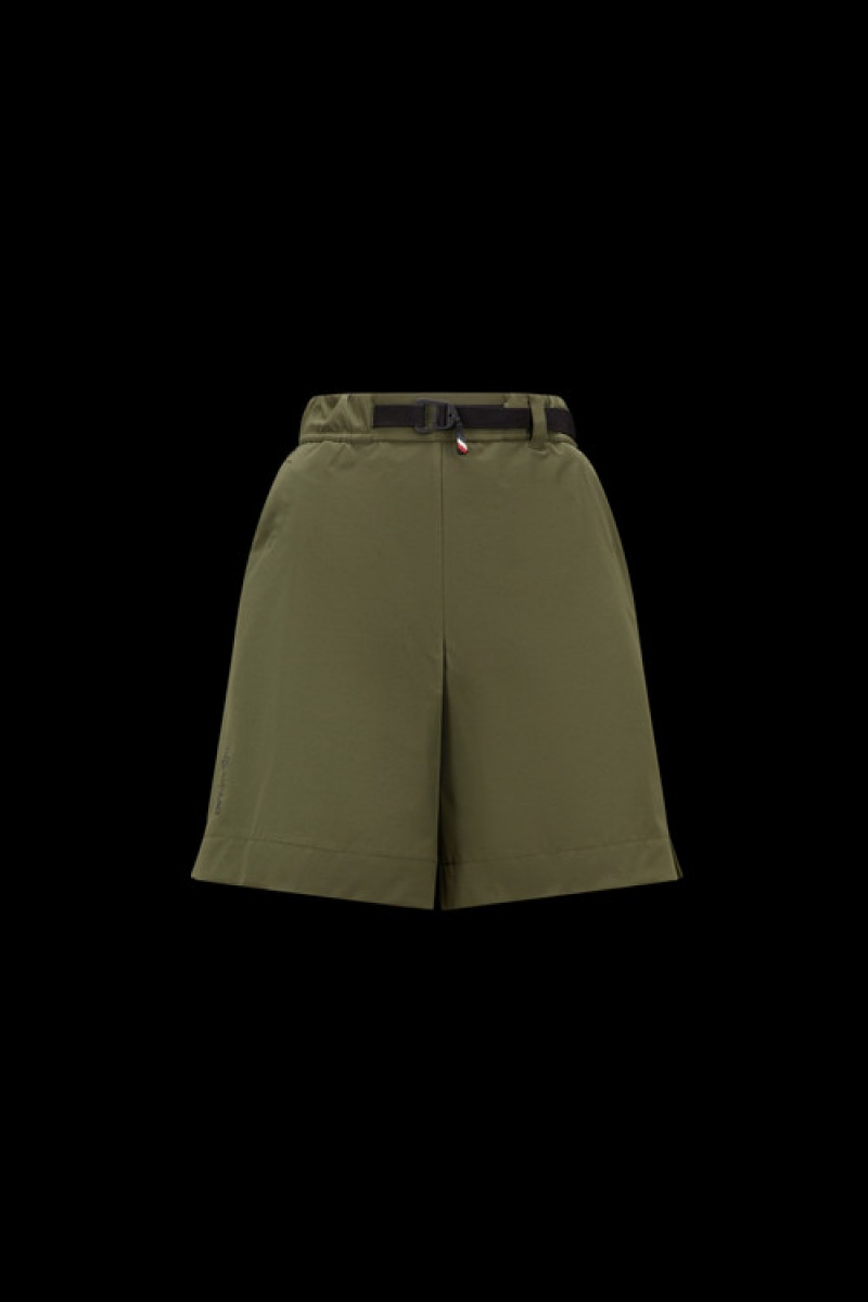 Short Moncler Bermuda Mujer Verdes Oscuro | FYPS-13978