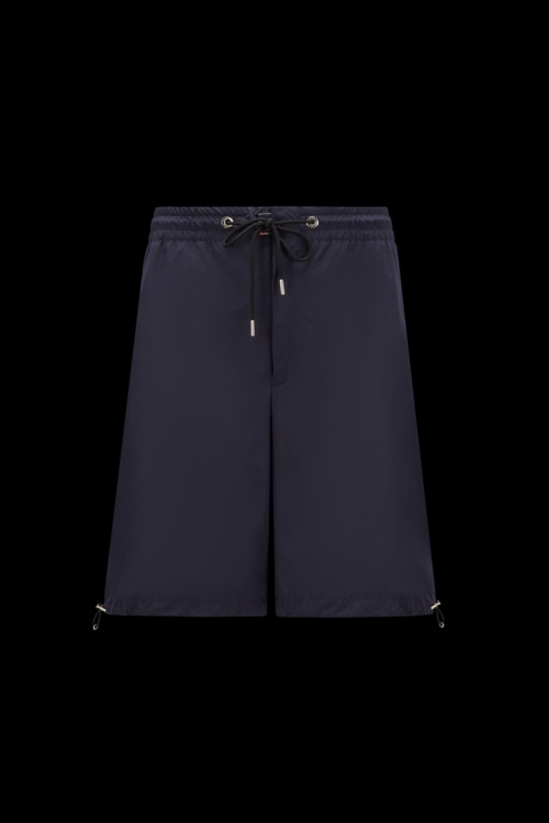 Short Moncler Hombre Azules Oscuro | EAVY-74689