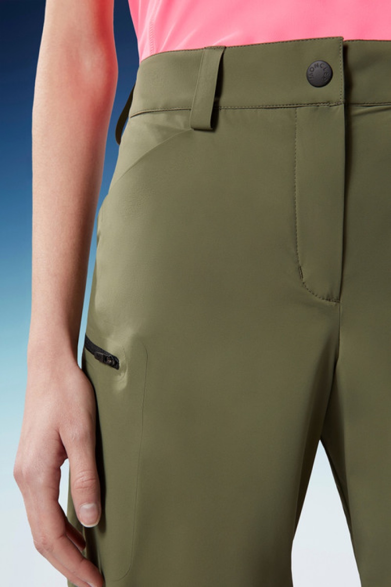 Short Moncler Mujer Verdes Oscuro | LSGU-65749