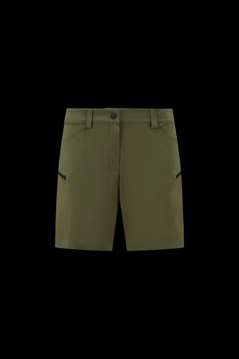 Short Moncler Mujer Verdes Oscuro | LSGU-65749