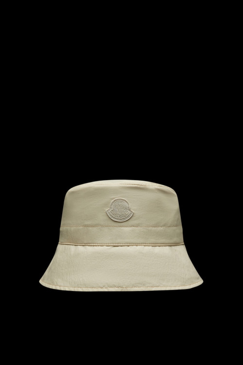 Sombreros Moncler Adjustable Bucket Mujer Blancos | AVBC-40653