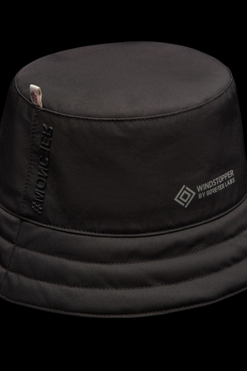 Sombreros Moncler Gore-tex Bucket Mujer Negros | VLFI-69270