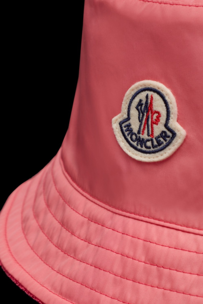 Sombreros Moncler Reversible Bucket Mujer Fucsia | CUOA-47659