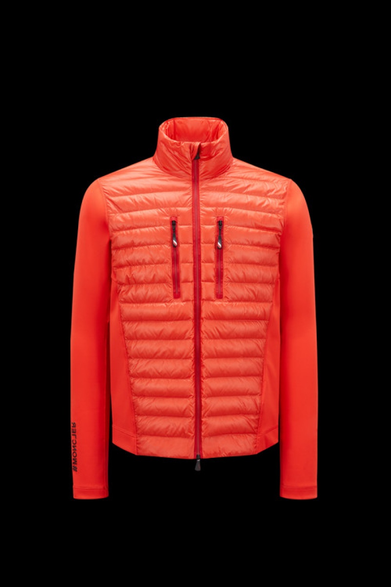 Sudaderas Moncler Acolchado Zip-up Hombre Rojos | MJYA-86905