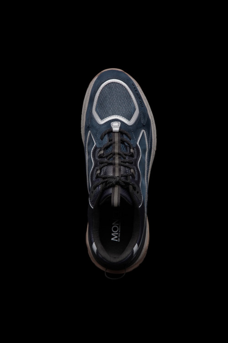 Tenis Moncler Lite Runner Hombre Azules | XLEH-04759