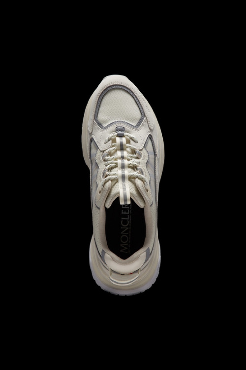 Tenis Moncler Lite Runner Low Top Mujer Blancos | DVUN-91302