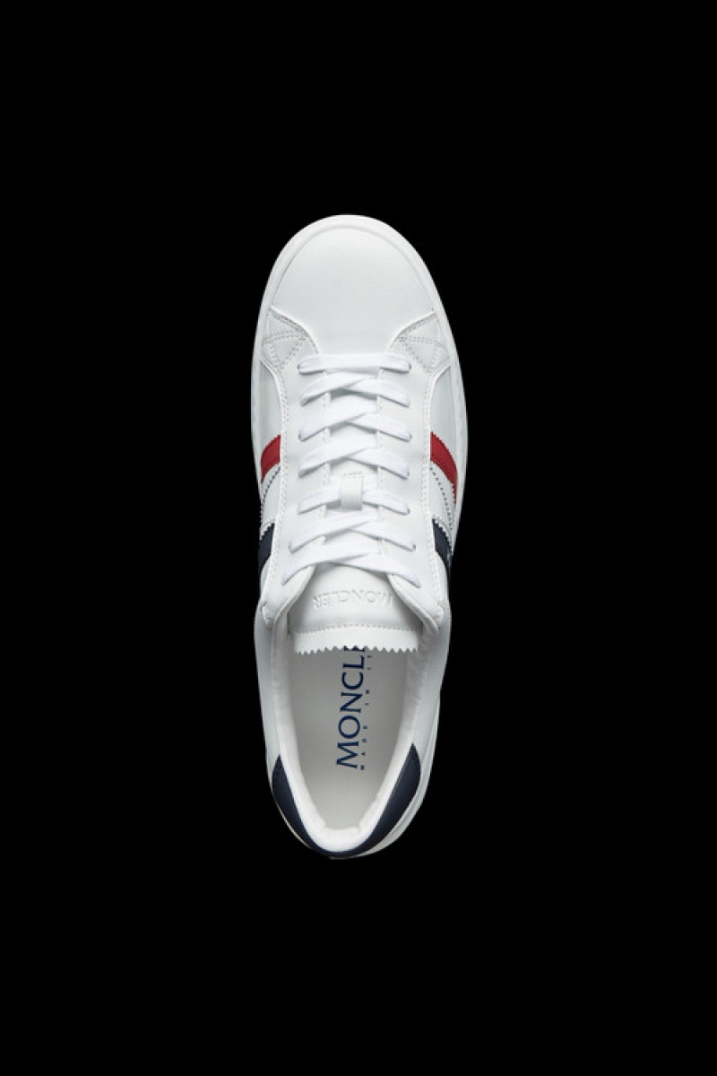 Tenis Moncler Monaco M Mujer Azules Blancos Rojos | ZRBM-73285