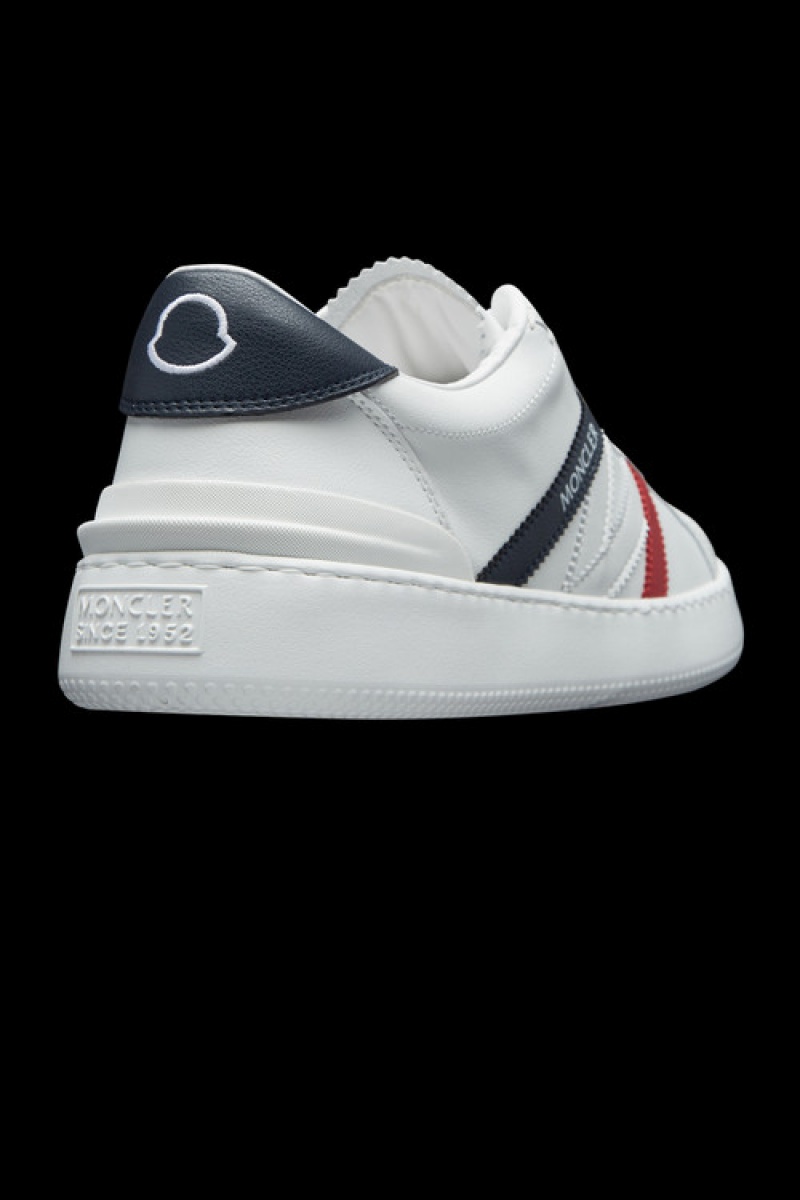 Tenis Moncler Monaco M Mujer Azules Blancos Rojos | ZRBM-73285