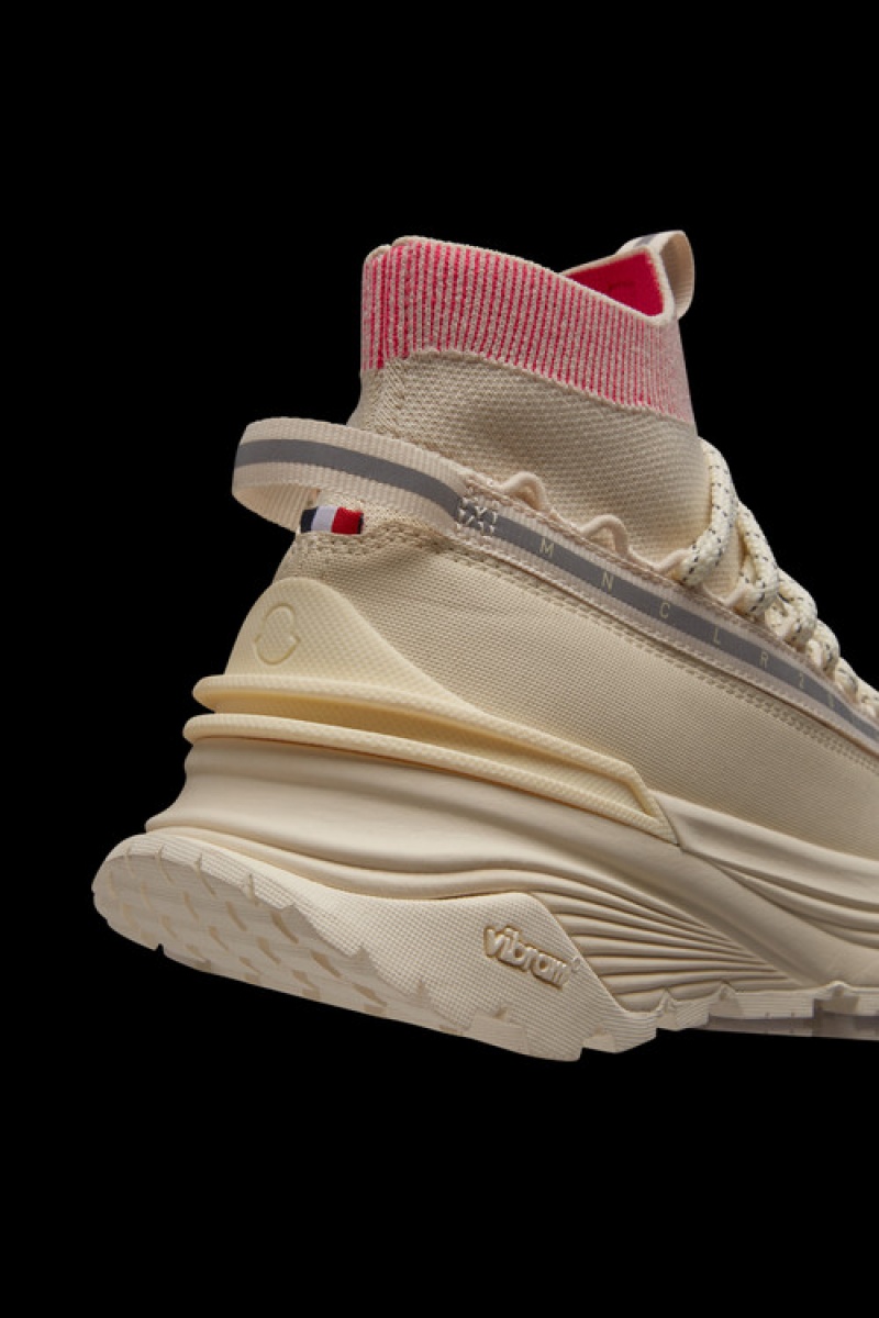 Tenis Moncler Monte Runner Mujer Beige | JBZN-06538