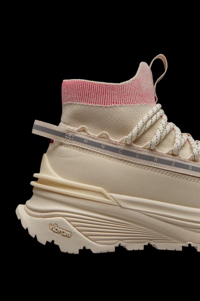 Tenis Moncler Monte Runner Mujer Beige | JBZN-06538