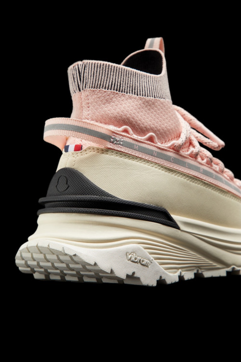 Tenis Moncler Monte Runner Mujer Rosas Claro | QIWY-69782