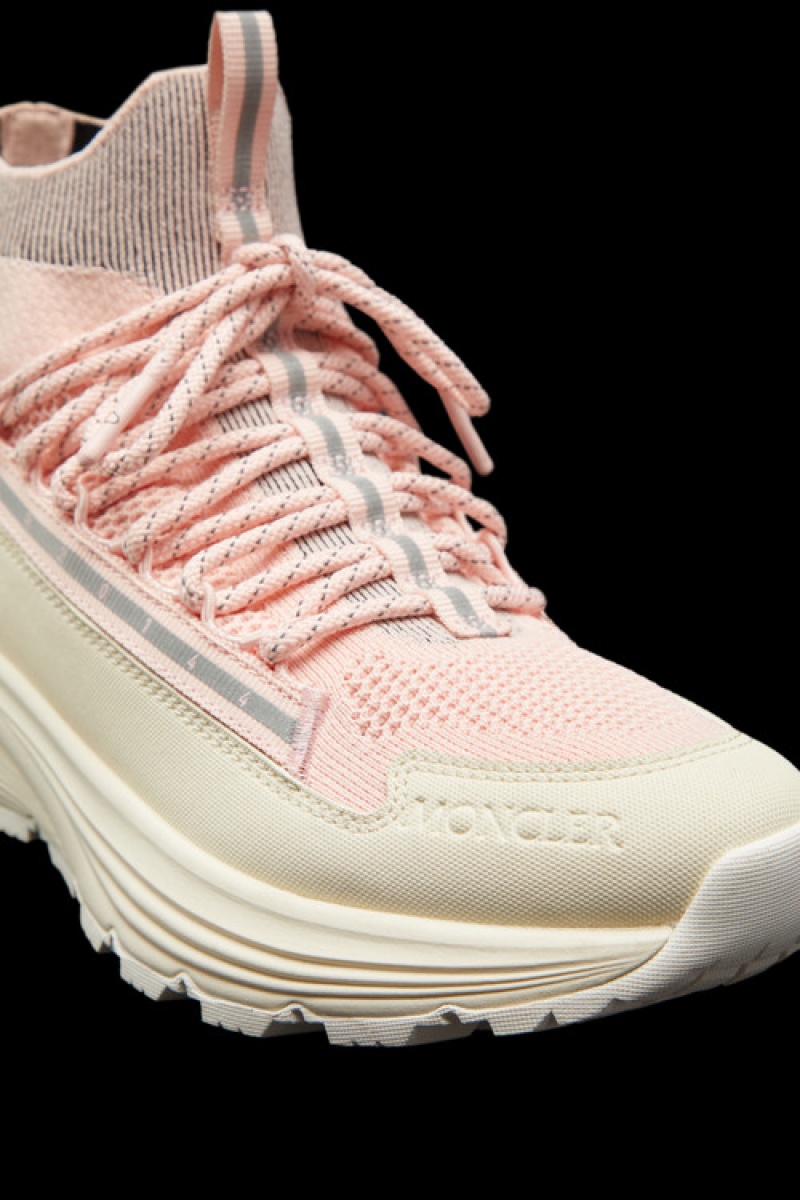 Tenis Moncler Monte Runner Mujer Rosas Claro | QIWY-69782