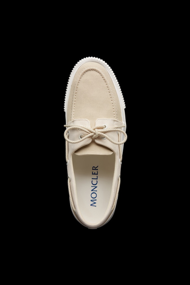 Tenis Moncler Pier Hombre Blancos | JRGX-75328