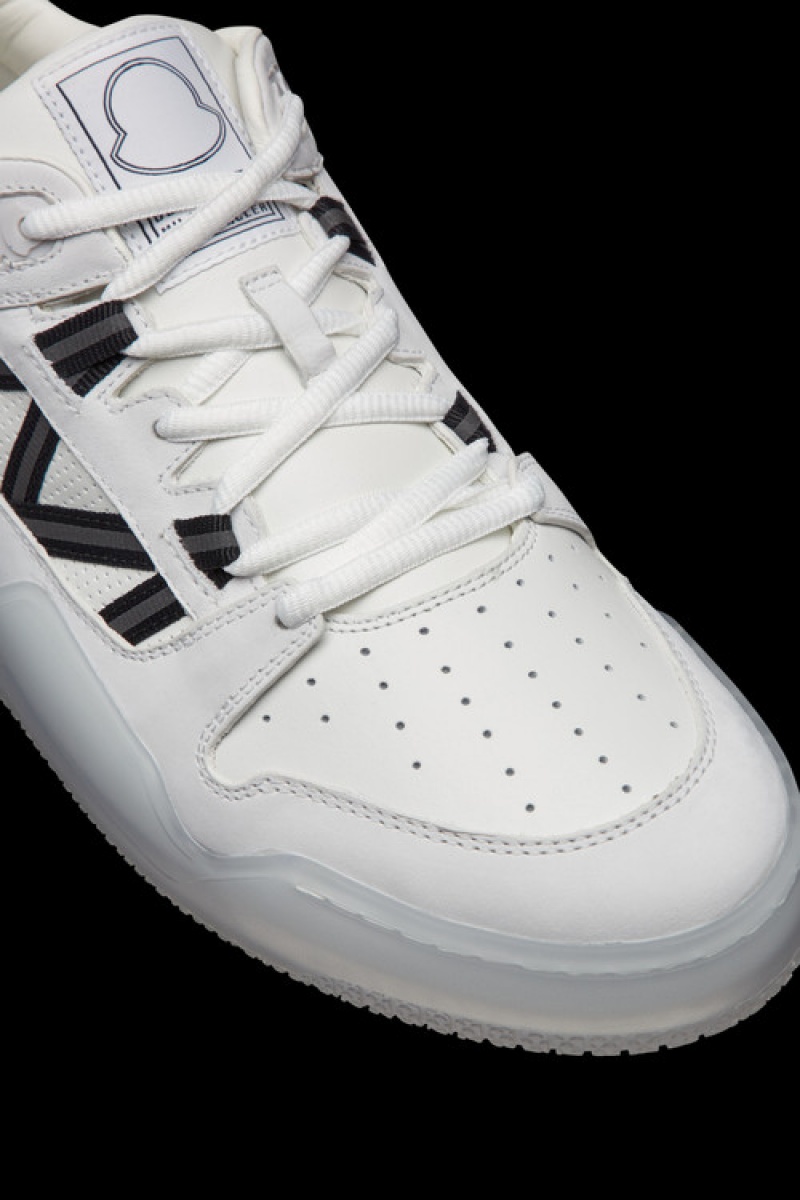 Tenis Moncler Pivot Low-top Hombre Negros Blancos | SBQE-52198