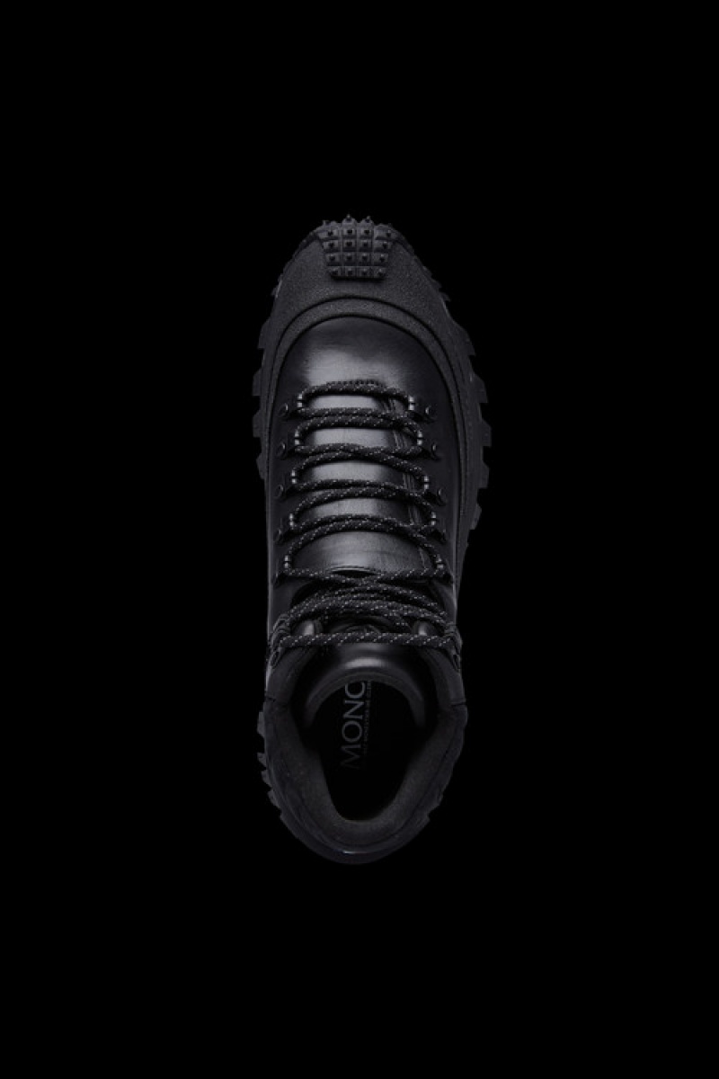 Tenis Moncler Trailgrip Gtx High-top Hombre Negros | BOSQ-48103