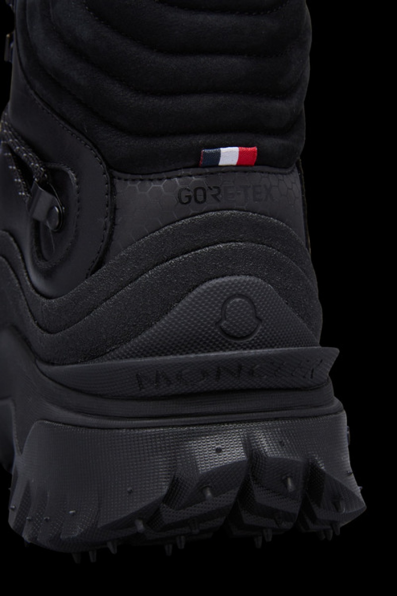 Tenis Moncler Trailgrip Gtx High-top Hombre Negros | BOSQ-48103