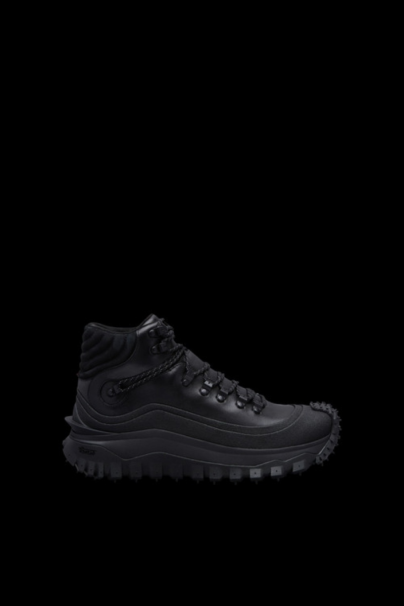 Tenis Moncler Trailgrip Gtx High-top Hombre Negros | BOSQ-48103