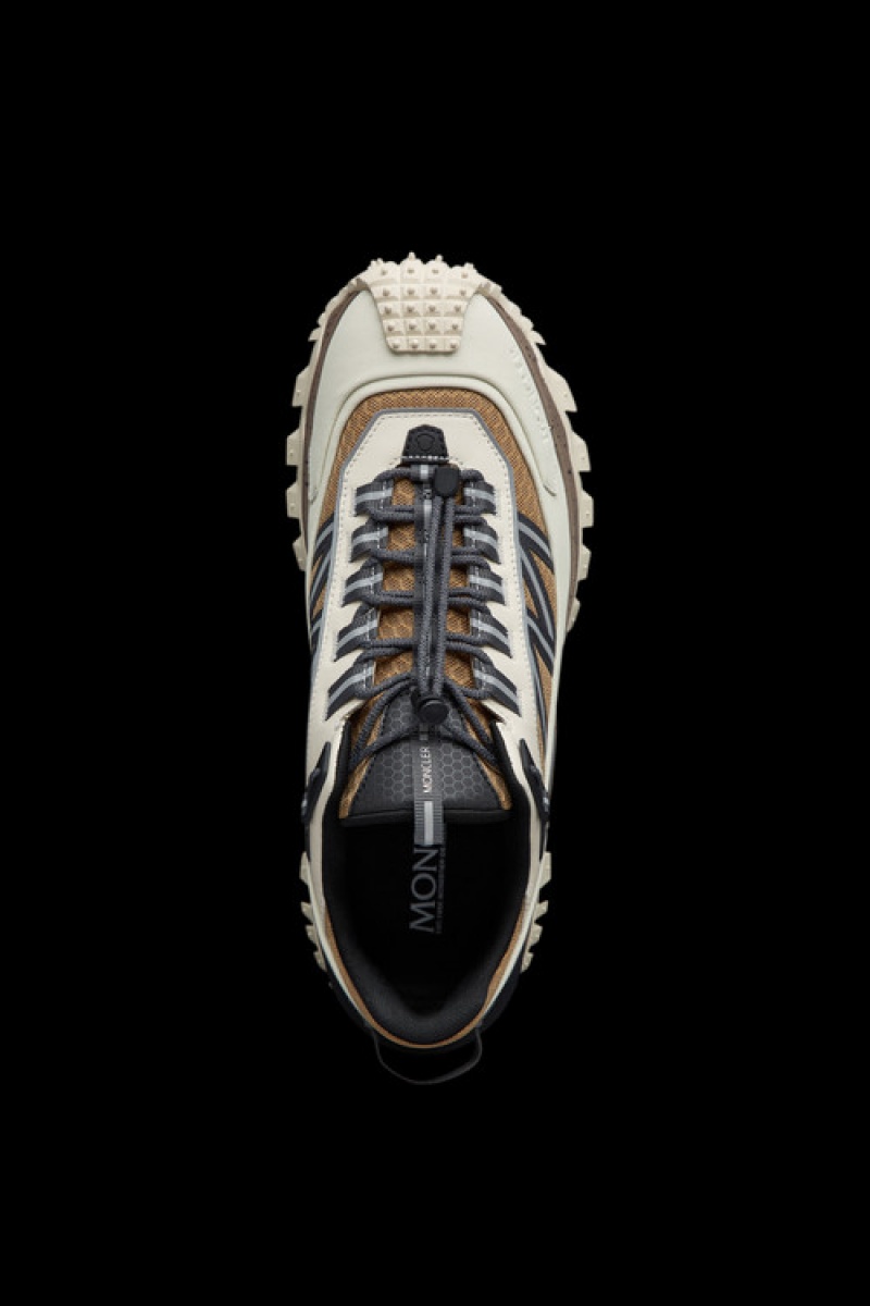 Tenis Moncler Trailgrip Hombre Beige Blancos | LDKY-16057