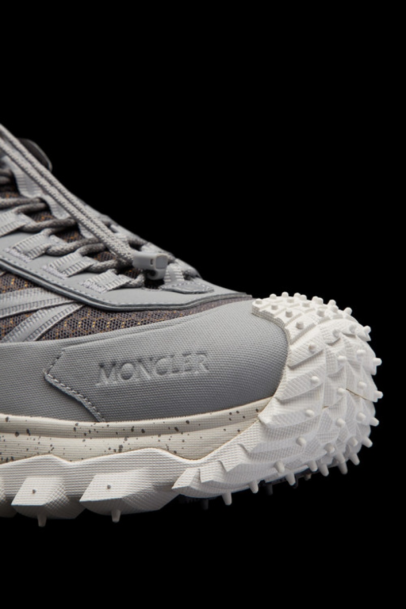 Tenis Moncler Trailgrip Hombre Grises | VJMS-71649