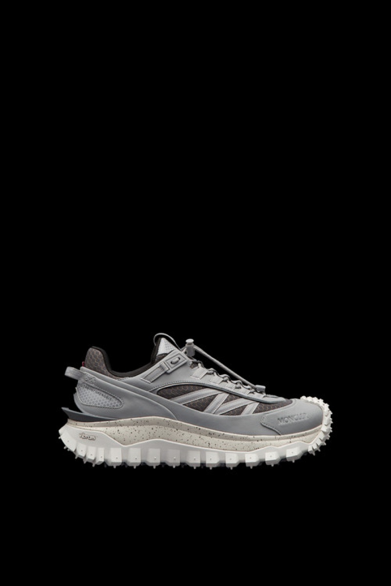 Tenis Moncler Trailgrip Hombre Grises | VJMS-71649