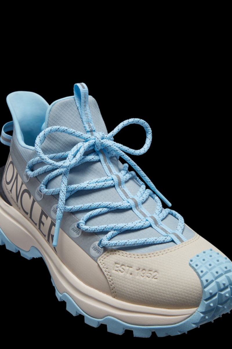 Tenis Moncler Trailgrip Lite 2 Mujer Azules Claro Beige | IXAU-92536