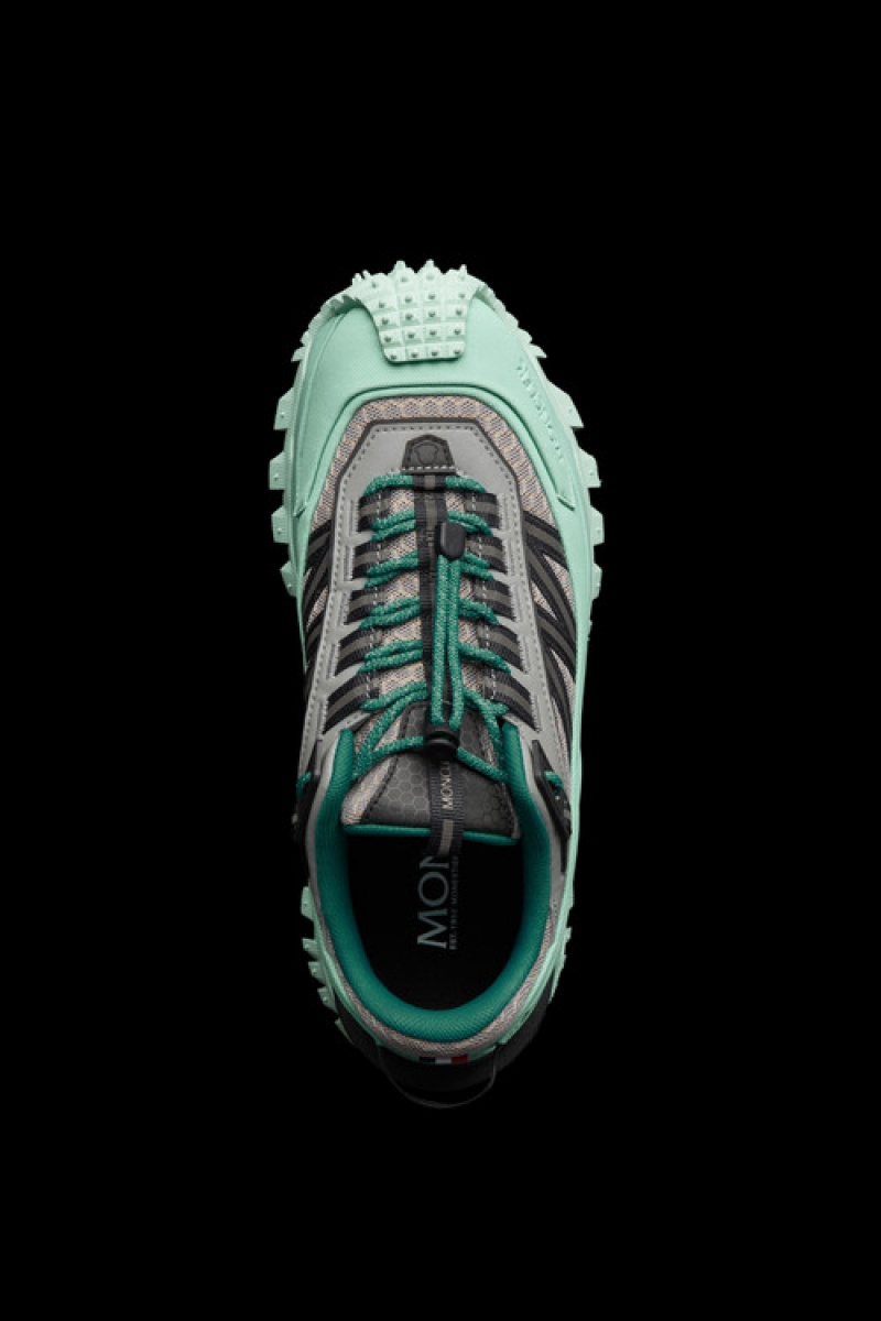 Tenis Moncler Trailgrip Mujer Turquesa Claro Verdes | LAOZ-64185