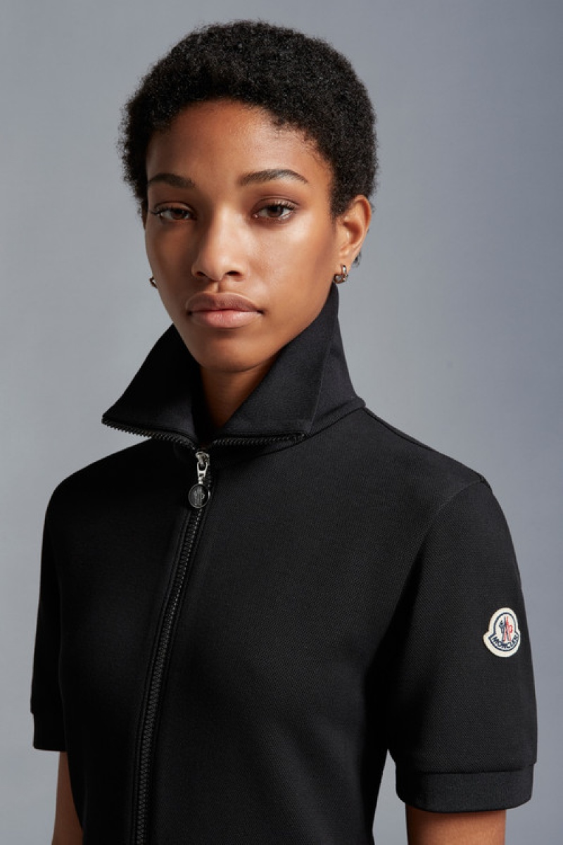 Vestido Moncler Polo Mujer Negros | LMTI-52903