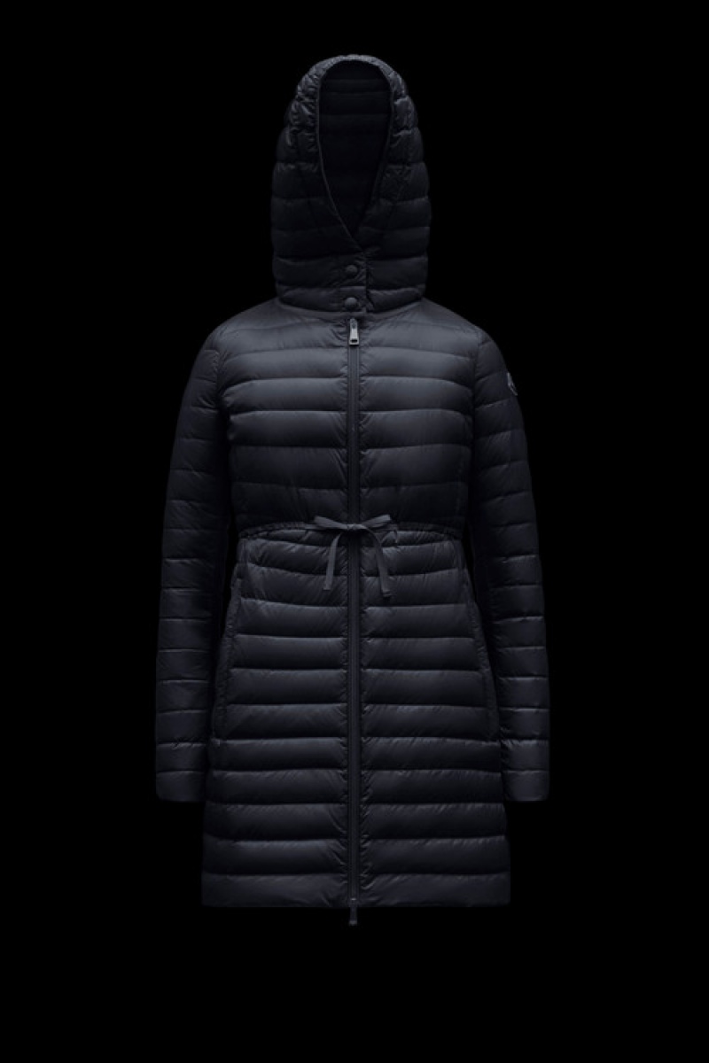 Chaqueta De Plumas Ligera Moncler Barbel Mujer Azules | LRSH-56021