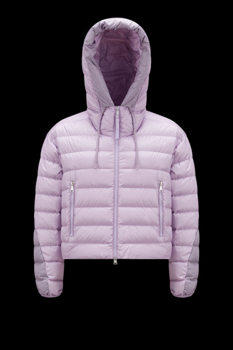 Chaqueta De Plumas Ligera Moncler Sylans Mujer Morados | XYTN-24395